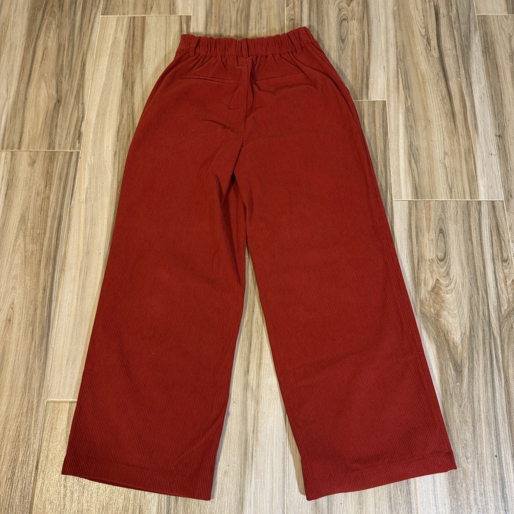 NWT Varley Floris Wide Leg Pants Soft Corduroy SZ Small Staple Minimalist Boho - Picture 6 of 13